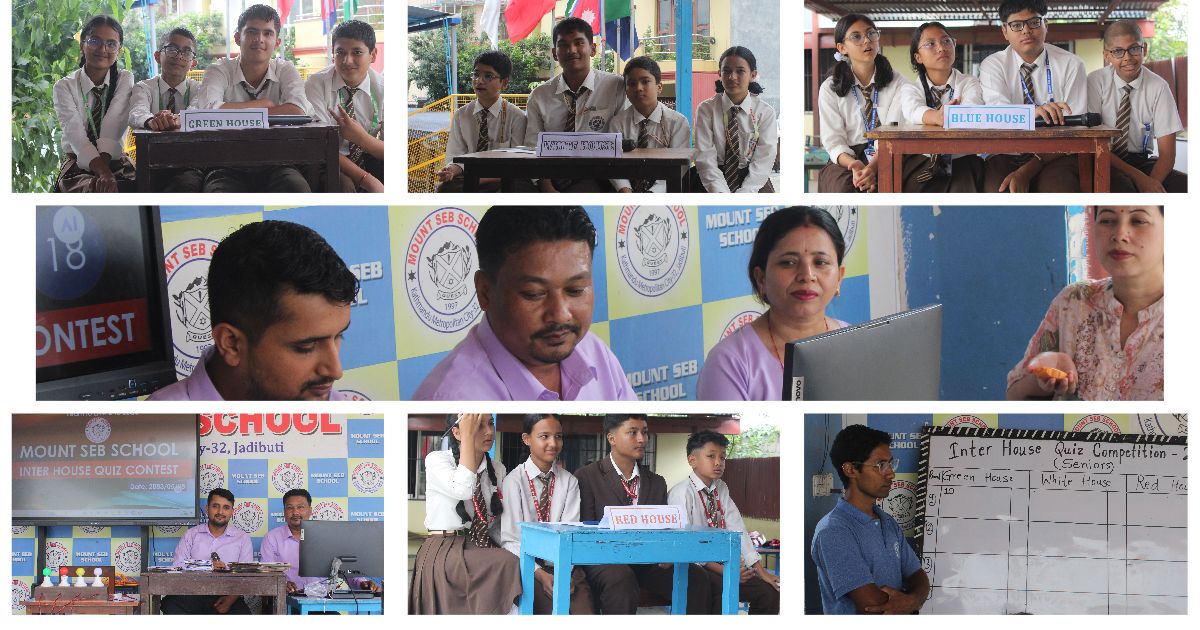 Senior Inter-House Quiz Competition 2083 | Mount SEB School